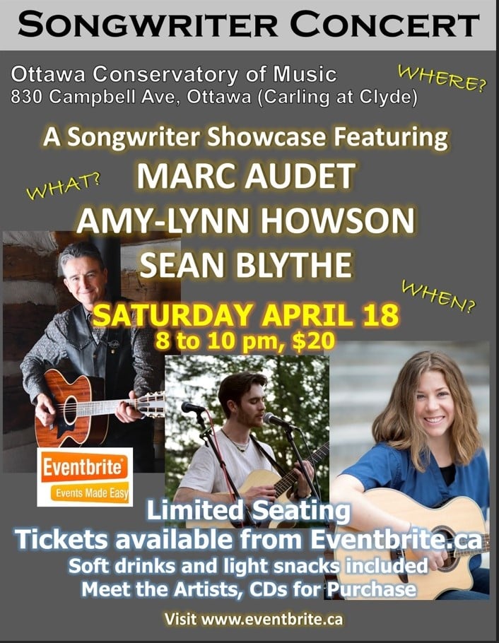 Ottawa Songwriter Showcade